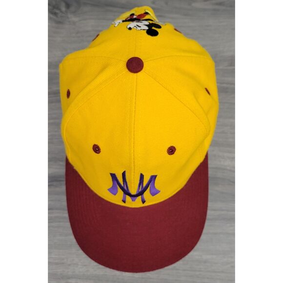 VTG Disney Universal Mickey & Co Snapback Multicolored Cap Embroidered 15% Wool - Picture 7 of 13